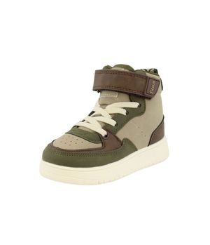 Zapatilla de Niño Café