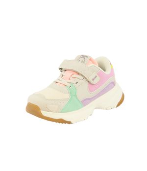 Zapatilla Sport de Niña Beige