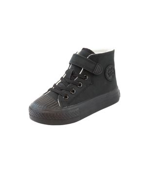 Zapatilla de Niño Negro