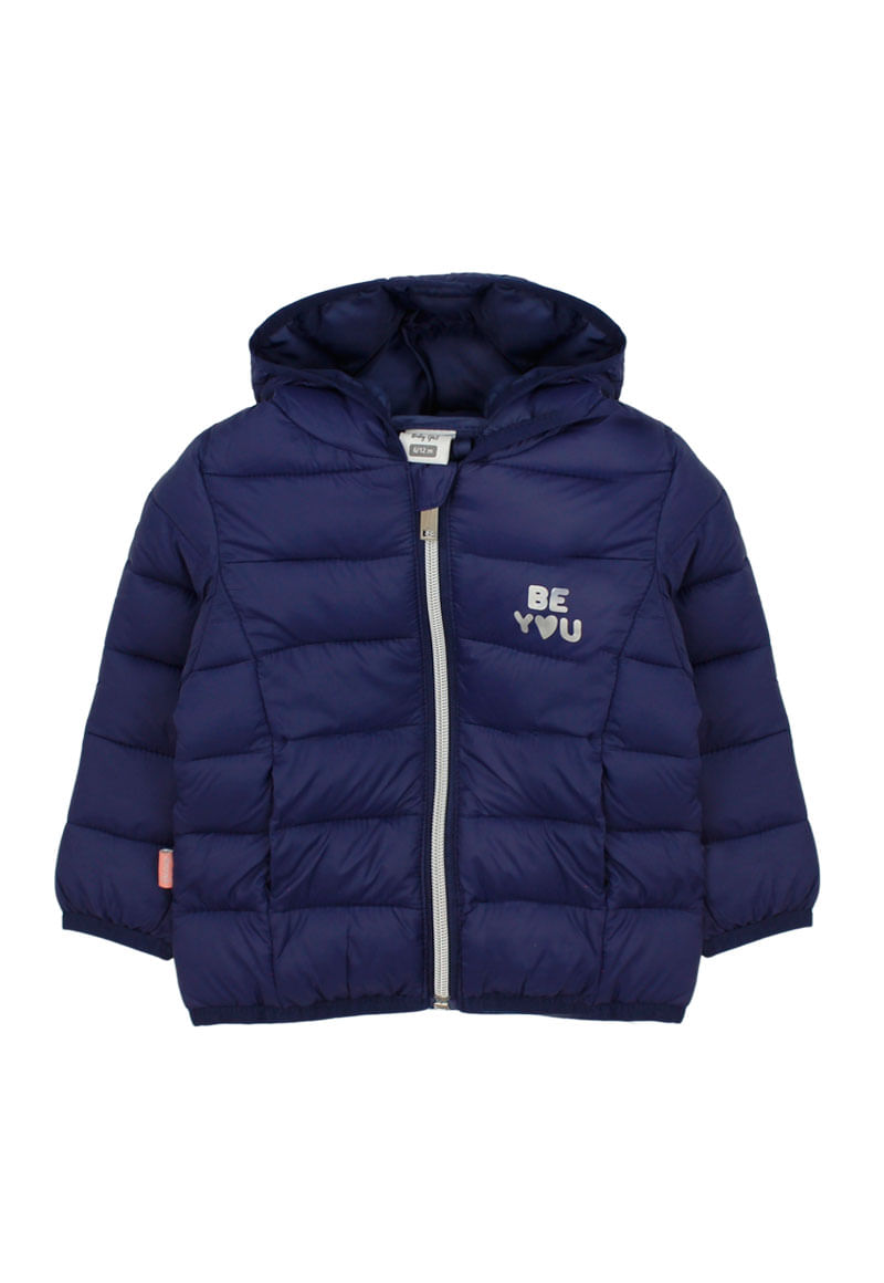 Parka de Bebé Niña Azul