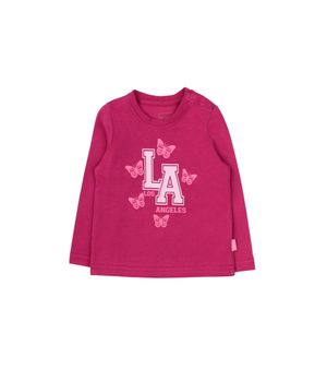 Polera de Bebé Niña Magenta