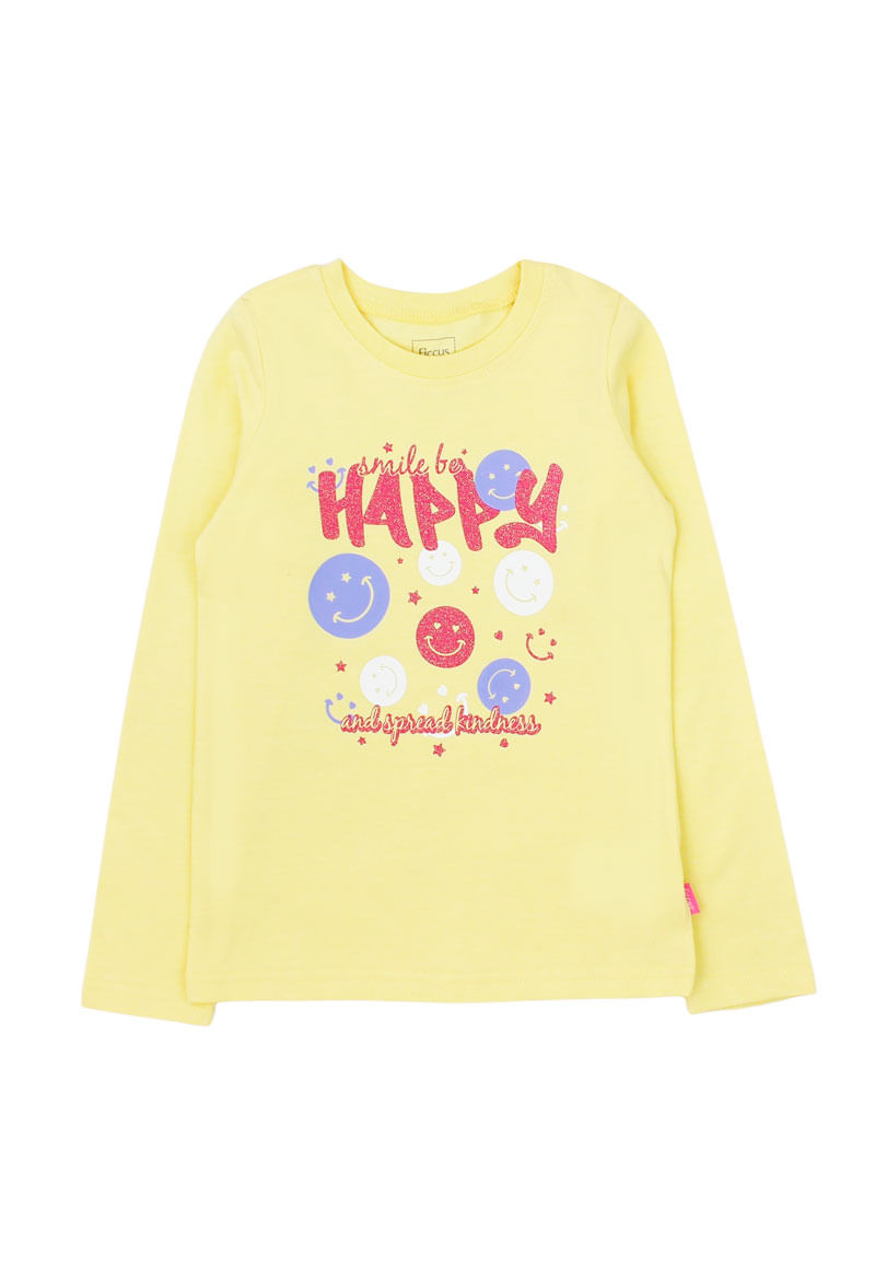 Polera de Niña Amarillo