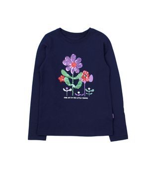 Polera de Niña Azul