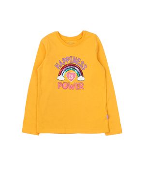 Polera de Niña Mostaza
