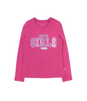 Polera de Niña Magenta