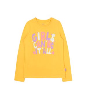 Polera de Niña Mostaza