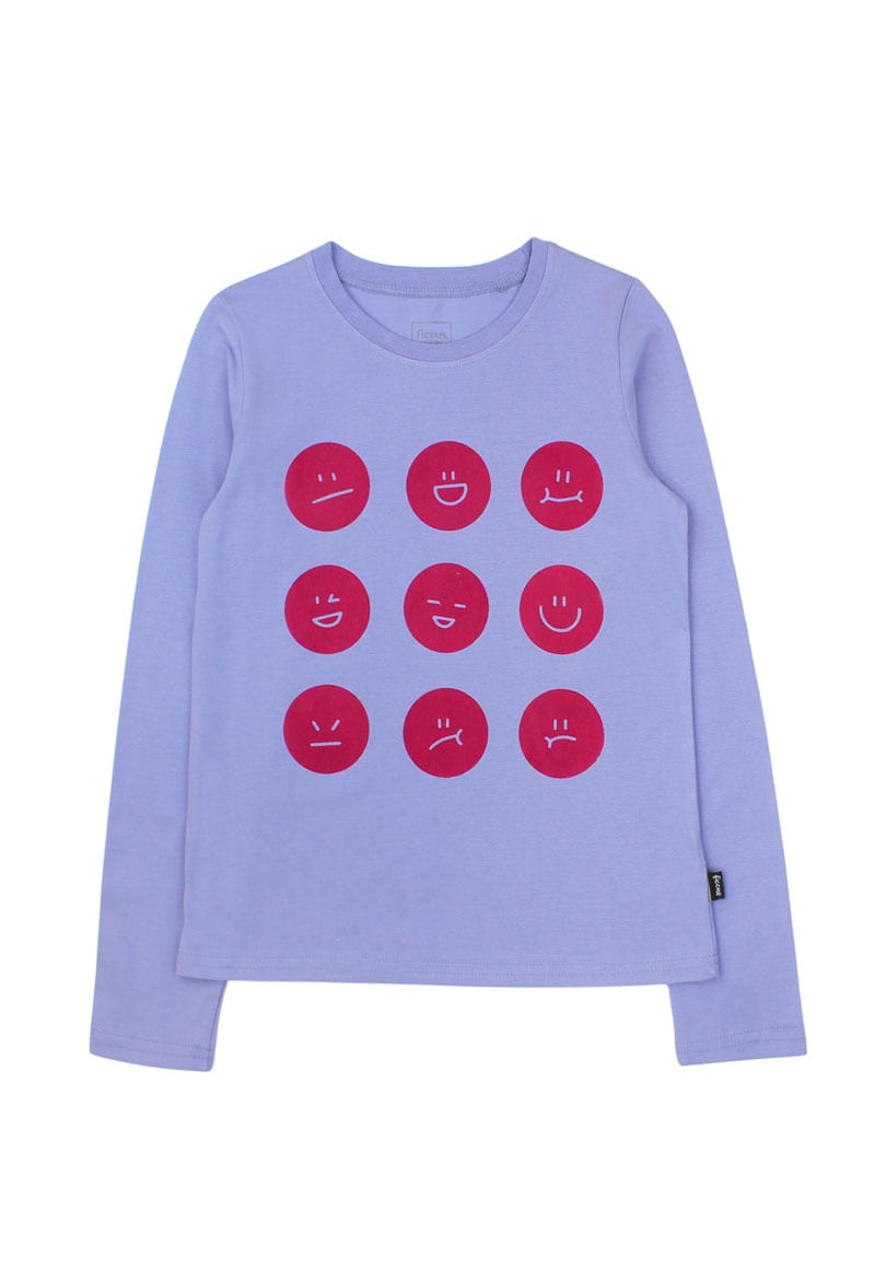 Polera de Niña Lavanda