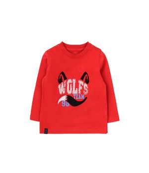 Polera de Bebé Niño Rojo