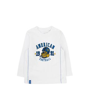 Polera de Bebé Niño Blanco