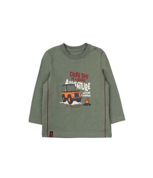 Polera de Bebé Niño Verde