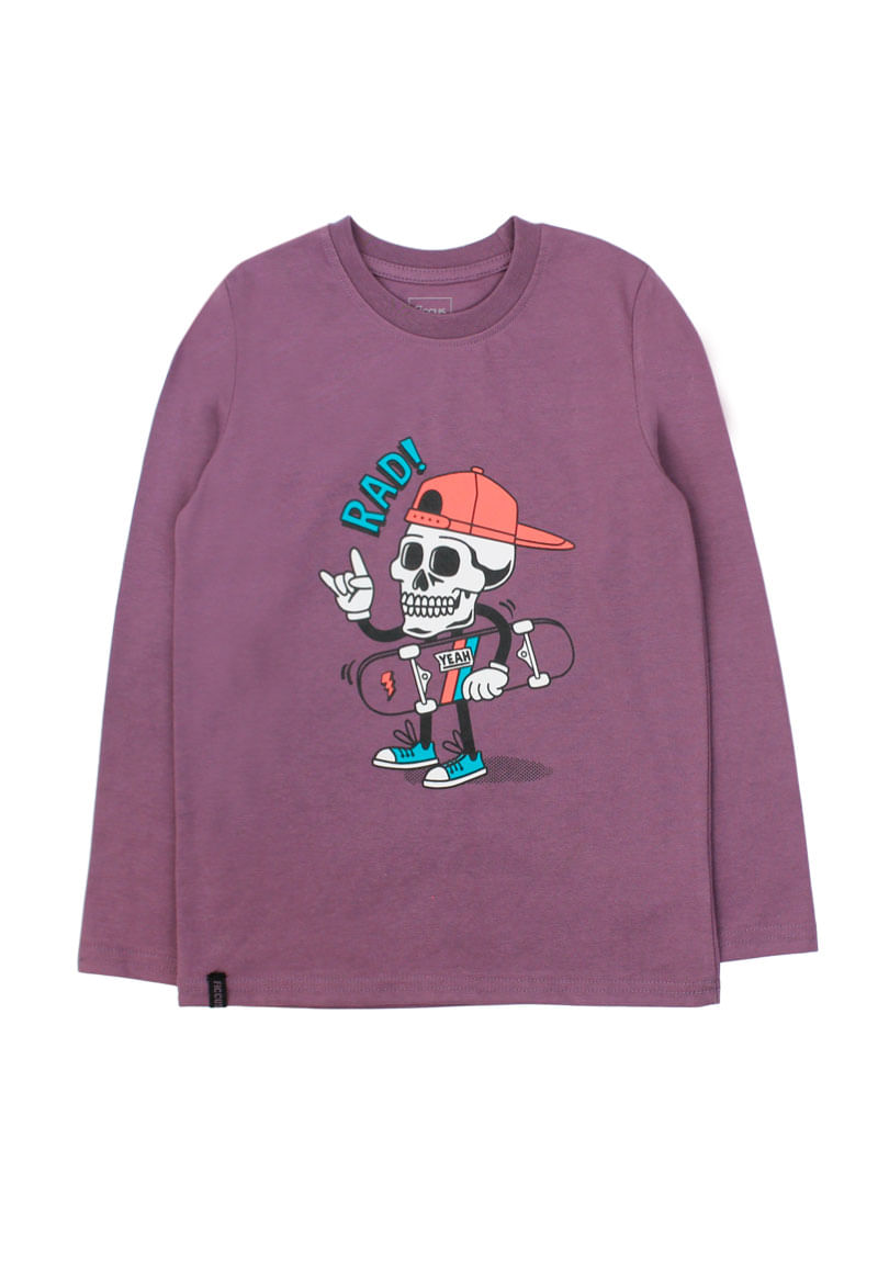 Polera de Niño Morado