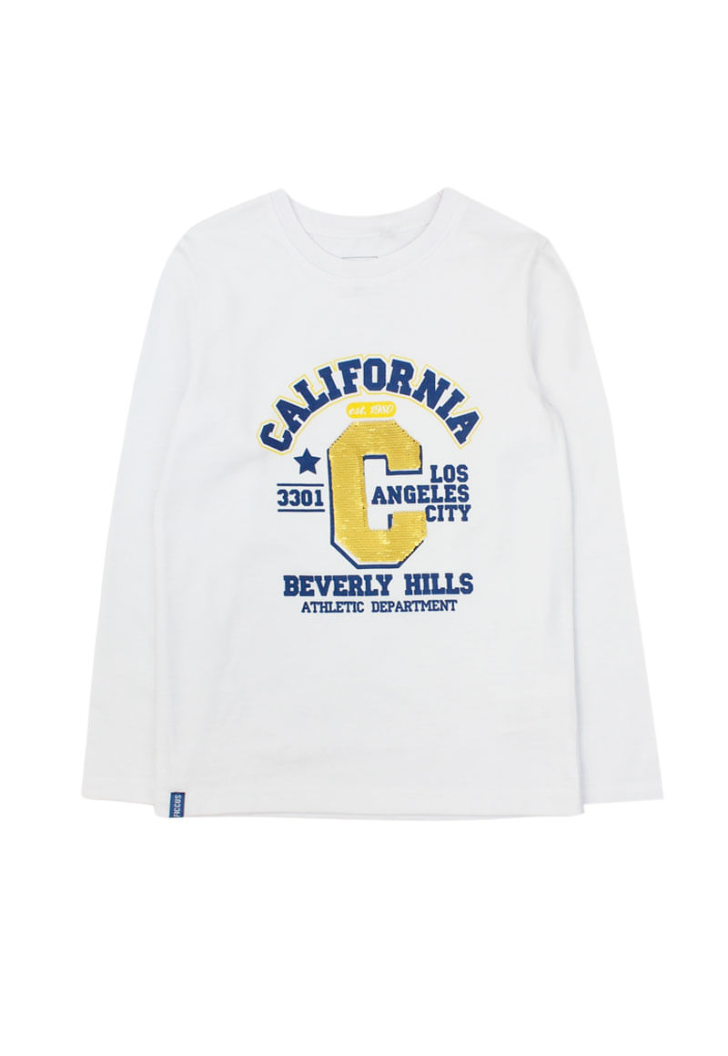 Polera de Niño Blanco