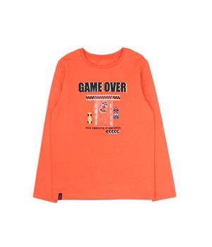 Polera de Niño Naranjo
