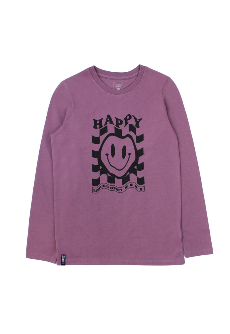 Polera de Niño Morado