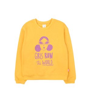 Polerón de Niña Mostaza