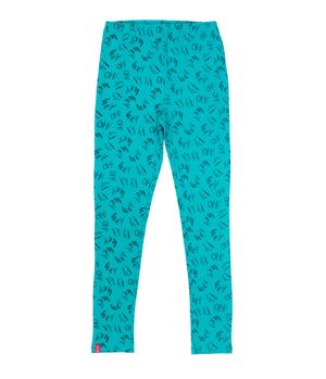 Leggins de Niña Verde Oscuro