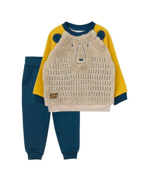 Buzo de Bebé Niño Mostaza