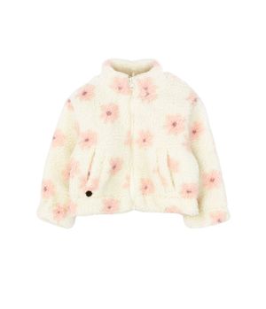 Chaqueta de Bebé Niña Crudo