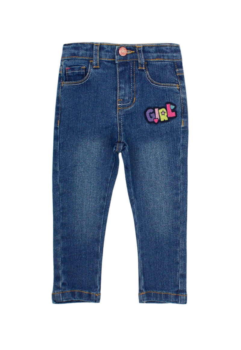 Jeans de Bebé Niña Azul