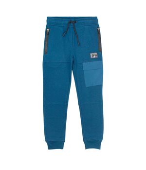 Pantalón buzo de Niño Petróleo