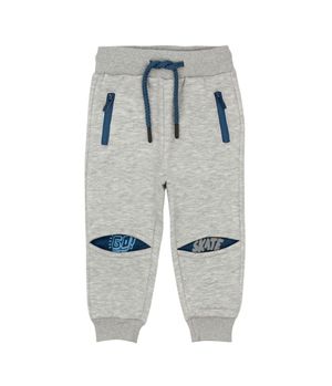 Pantalón buzo de Bebé Niño Gris Melange