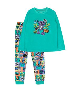 Pijama de Niño Verde