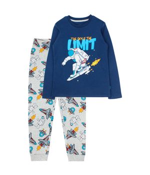 Pijama de Niño Azul