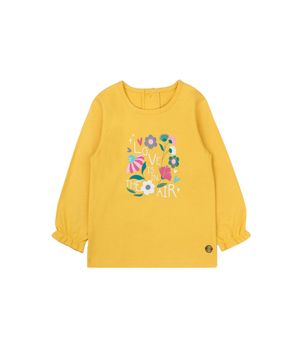 Polera de Bebé Niña Mostaza