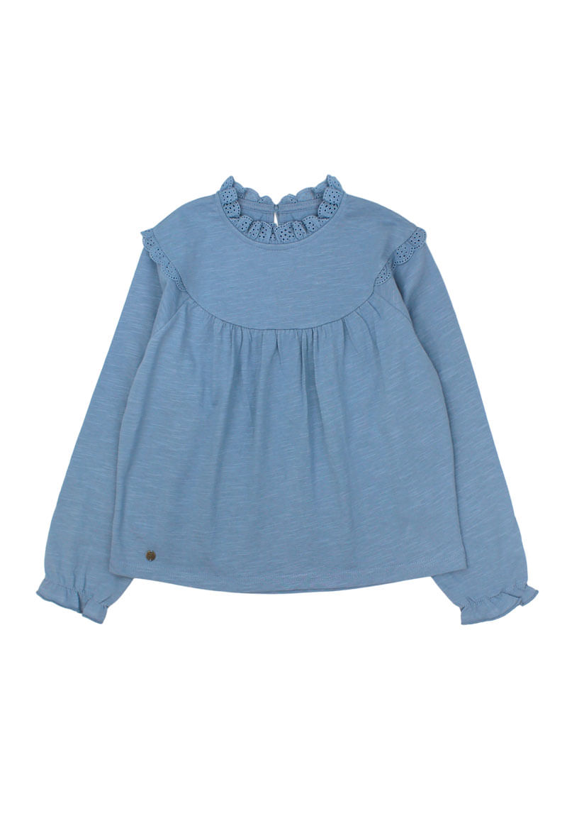 Polera de Niña Denim