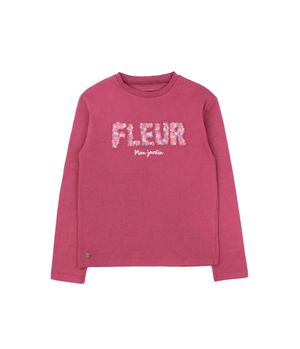 Polera de Niña Burdeo