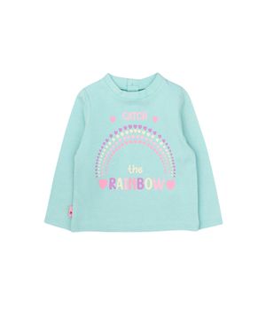 Polera de Bebé Niña Turquesa