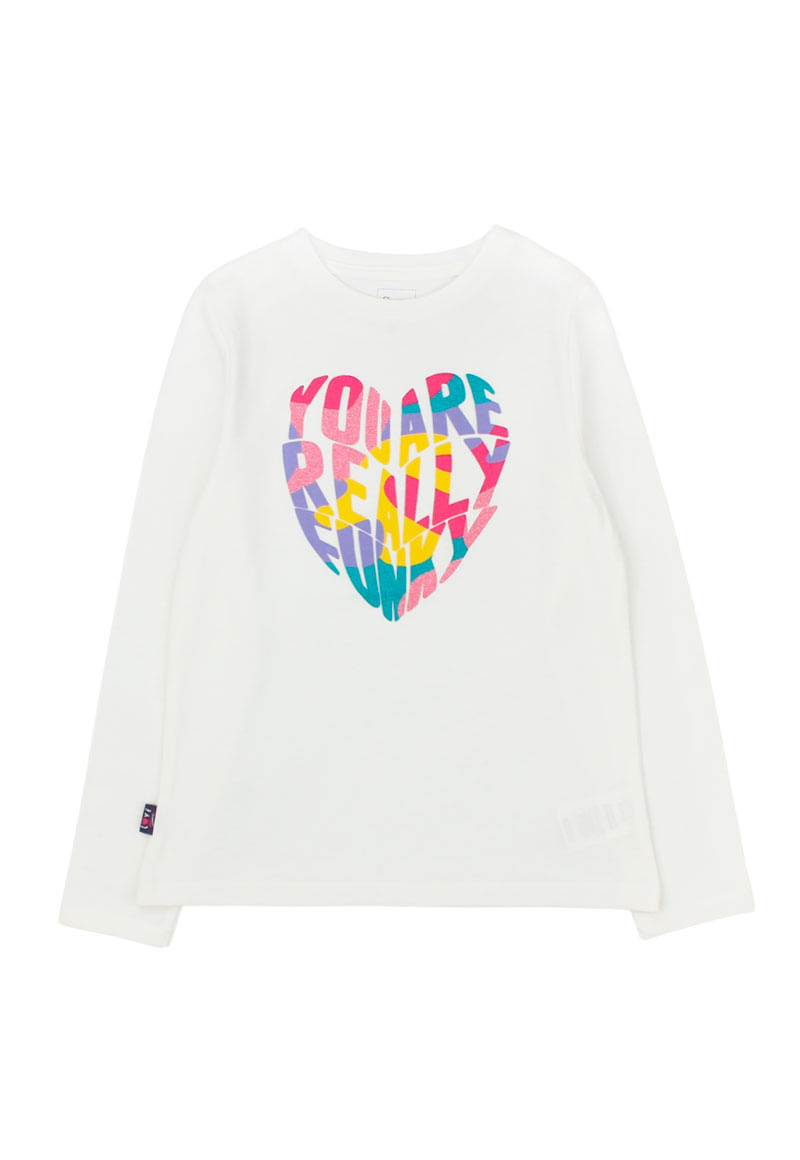 Polera de Niña Blanco