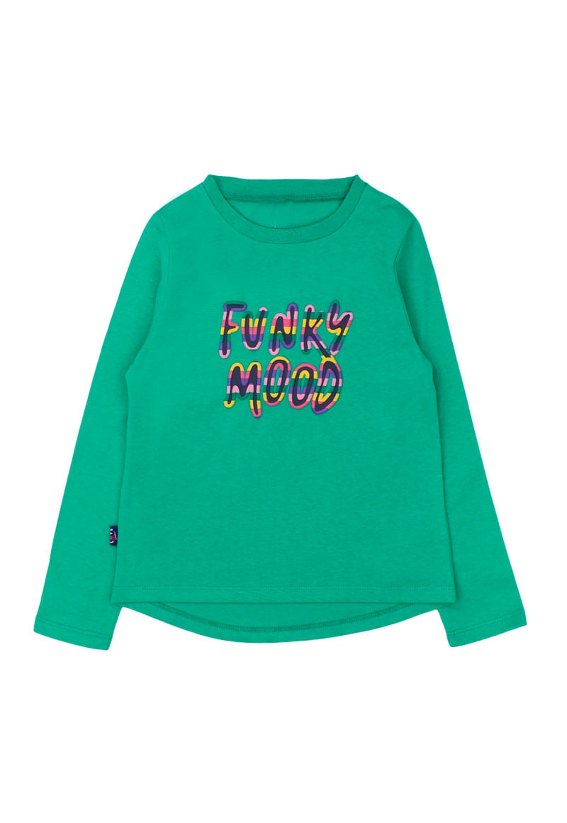 Polera de Niña Verde