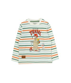 Polera de Bebé Niño Crudo