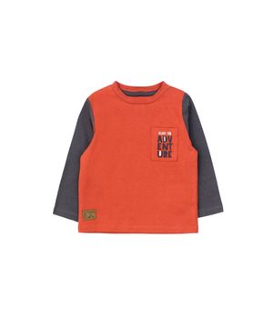 Polera de Bebé Niño Naranjo