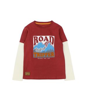 Polera de Niño Burdeo