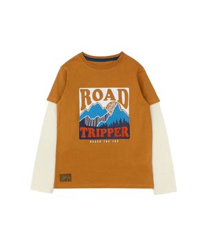 Polera de Niño Camel