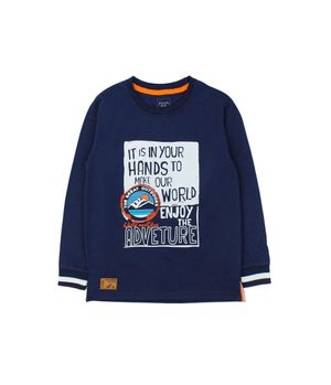 Polera de Niño Azul