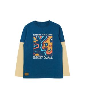Polera de Niño Petróleo