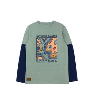 Polera de Niño Verde Claro