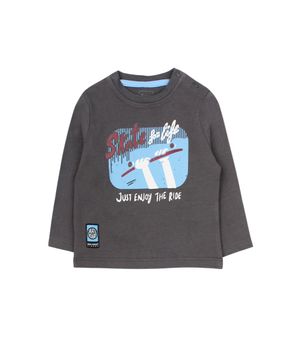 Polera de Bebé Niño Grafito