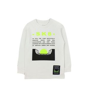 Polera de Niño Gris Claro