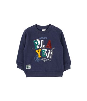 Polerón de Bebé Niño Azul