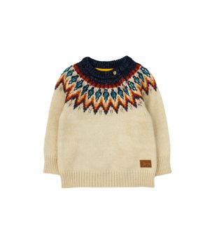 Sweater de Bebé Niño Beige
