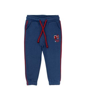 Pantalón buzo de Bebé Niño Denim