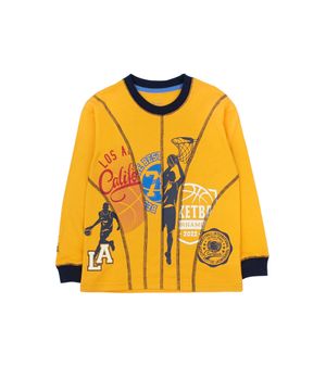 Polera de Niño Mostaza