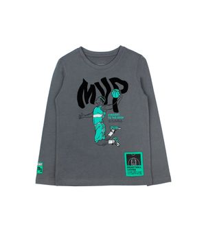 Polera de Niño Gris