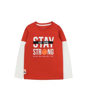 Polera de Niño Ladrillo
