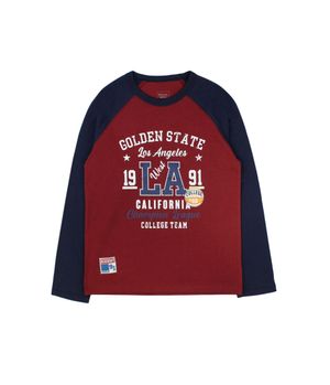 Polera de Niño Burdeo