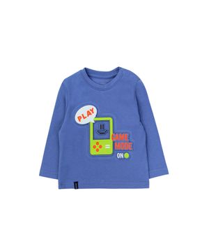Polera de Bebé Niño Azulino